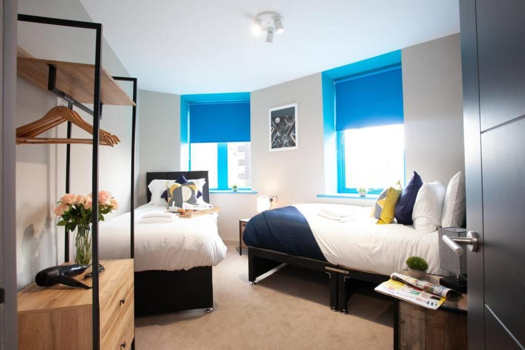 Stylish Central Location 2Bd Apartment Wigan Exterior foto